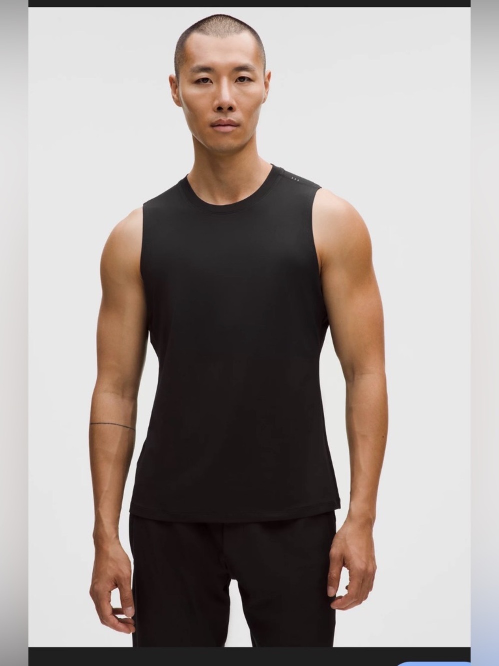 Lululemon Workout Stringer Tank Tops Black , size M